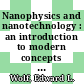 Nanophysics and nanotechnology : an introduction to modern concepts in nanoscience [E-Book] /