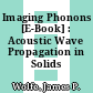 Imaging Phonons [E-Book] : Acoustic Wave Propagation in Solids /