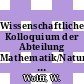 Wissenschaftliches Kolloquium der Abteilung Mathematik/Naturwissenschaften der Ingenieurhochschule Wismar 2: gehaltene und eingereichte Beiträge : Wismar, 24.11.77-25.11.77.