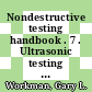 Nondestructive testing handbook . 7 . Ultrasonic testing [Compact Disc] /