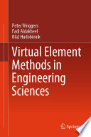 Virtual Element Methods in Engineering Sciences [E-Book] /