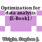 Optimization for data analysis [E-Book] /