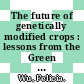 The future of genetically modified crops : lessons from the Green Revolution [E-Book] /