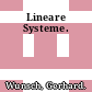 Lineare Systeme.