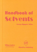 Handbook of solvents /