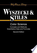 Color science : concepts and methods, quantitative data and formulae /