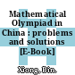 Mathematical Olympiad in China : problems and solutions [E-Book] /