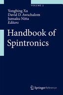 Handbook of spintronics. 1 /