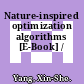 Nature-inspired optimization algorithms [E-Book] /