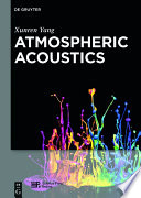 Atmospheric acoustics [E-Book] /