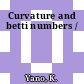 Curvature and betti numbers /