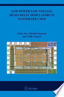 Low-Power Low-Voltage Sigma-Delta Modulators in Nanometer CMOS [E-Book] /