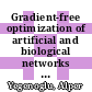 Gradient-free optimization of artificial and biological networks using learning to learn /