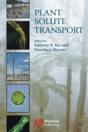 Plant solute transport /