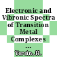 Electronic and Vibronic Spectra of Transition Metal Complexes I [E-Book] /