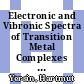 Electronic and Vibronic Spectra of Transition Metal Complexes II [E-Book] /