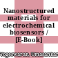 Nanostructured materials for electrochemical biosensors / [E-Book]