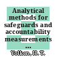 Analytical methods for safeguards and accountability measurements of special nuclear materials : Proceedings : American nuclear society: topical meeting : Williamsburg, VA, 15.05.78-17.05.78 /