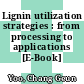Lignin utilization strategies : from processing to applications [E-Book] /