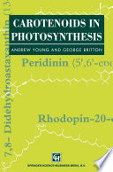 Carotenoids in photosynthesis [E-Book] /