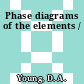 Phase diagrams of the elements /
