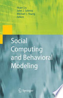 Social Computing and Behavioral Modeling [E-Book] /