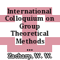 International Colloquium on Group Theoretical Methods in Physics. 0013 : College-Park, MD, 21.05.84-25.05.84.