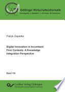Digital Innovation in Incumbent Firm Contexts [E-Book]