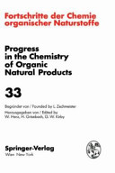 Fortschritte der Chemie organischer Naturstoffe. 33, 33.