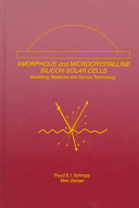 Amorphous and microcrystalline silicon solar cells : modeling, materials and device technology /