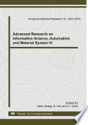 Advanced research on information science, automation and material system IV : selected, peer reviewed papers from the 2014 4th International Conference on Information Science, Automation and Material System (ISAM 2014), August 23-24, 2014, Wuhan, China [E-Book] /