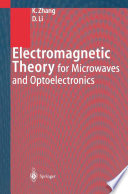 Electromagnetic Theory for Microwaves and Optoelectronics [E-Book] /