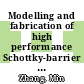 Modelling and fabrication of high performance Schottky-barrier SOI-MOSFETs with low effective Schottky-barriers [E-Book] /