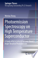 Photoemission Spectroscopy on High Temperature Superconductor [E-Book] : A Study of Bi2Sr2CaCu2O8 by Laser-Based Angle-Resolved Photoemission /