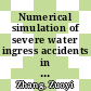 Numerical simulation of severe water ingress accidents in a modular high temperature gas cooled reactor /