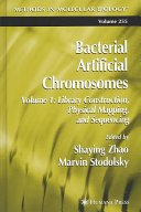 Bacterial artificial chromosomes. 1. Library construction, physical mapping, and sequencing /