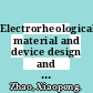 Electrorheological material and device design and preparation / [E-Book]
