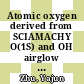 Atomic oxygen derived from SCIAMACHY O(1S) and OH airglow measurements in the Mesopause region [E-Book] /