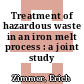 Treatment of hazardous waste in an iron melt process : a joint study [E-Book]/