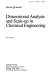 Dimensional analysis and scale-up in chemical engineering /
