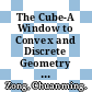The Cube-A Window to Convex and Discrete Geometry [E-Book] /
