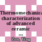 Thermomechanical characterization of advanced ceramic membrane materials [E-Book] /
