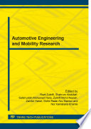 Automotive engineering and mobility research : selected, peer reviewed papers from the 2nd International Conference on Recent Advances in Automotive Engineering and Mobility Research (ReCAR 2013), December 16-18, 2013, Kuala Lumpur, Malaysia [E-Book] /