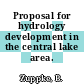 Proposal for hydrology development in the central lake area.