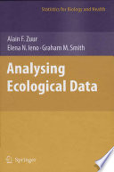 Analysing Ecological Data [E-Book] /