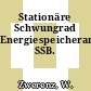Stationäre Schwungrad Energiespeicheranlage SSB.