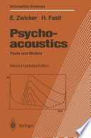Psychoacoustics [E-Book] : Facts and Models /