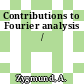 Contributions to Fourier analysis /