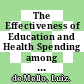 The Effectiveness of Education and Health Spending among Brazilian Municipalities [E-Book] /